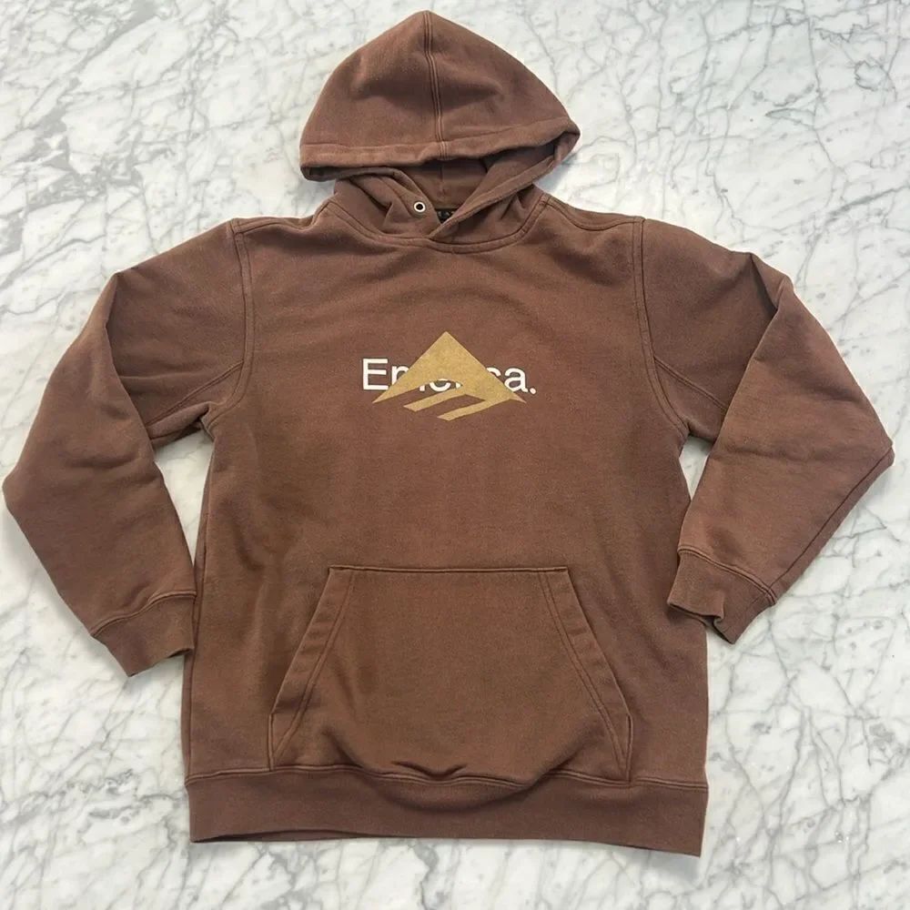 Emerica Unisex Y2K Hoodie VTG Unisex Rare Youth L or Size Small